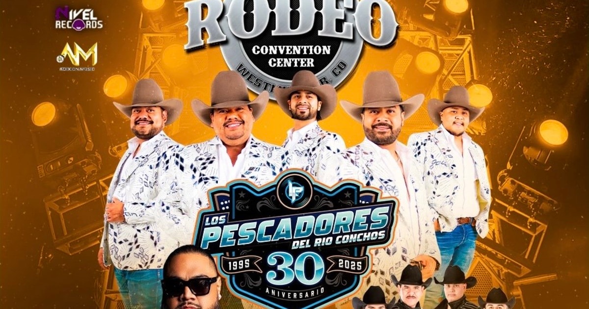Los Pescadores del Rio Conchos-Arsenal Efectivo-Conjunto Amanecer-Conjunto Amanecer--Clave 602-Rodeo Convention Center