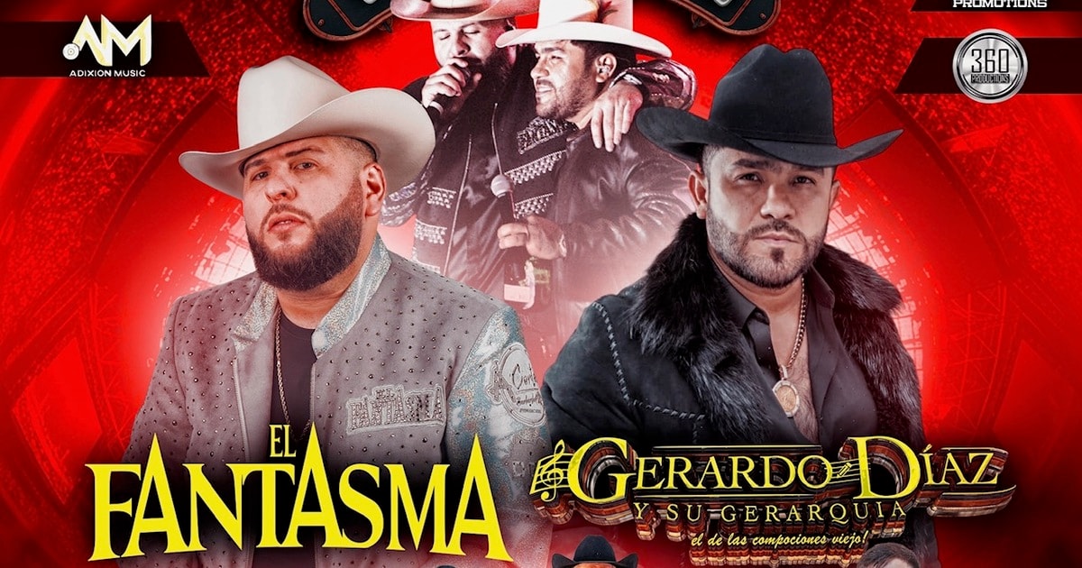 El Fantasma y su Equipo  Armado-Gerardo Diaz y su Gerarquia-Viva La Raza Tour-Los Austeros de Durango-Complex