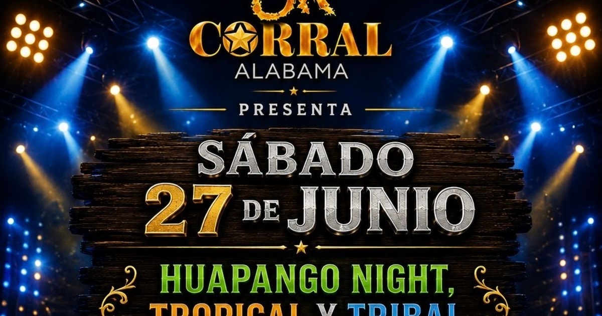 Huapango Night-Tropical y Tribal-Cadetes de Linares on the Stage