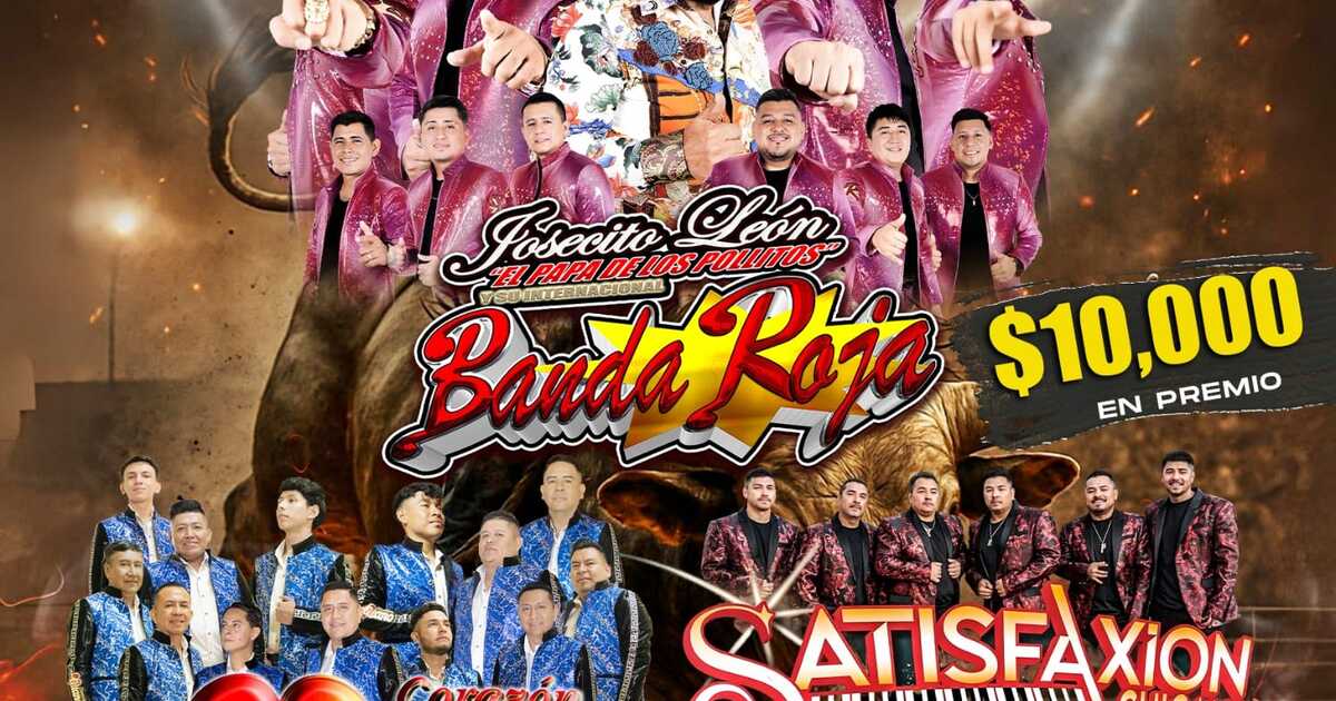 Banda Roja-Corazon Gitano-Satisfaxion Chicana-Torneo de Ganaderias-Jonesboro-GA-