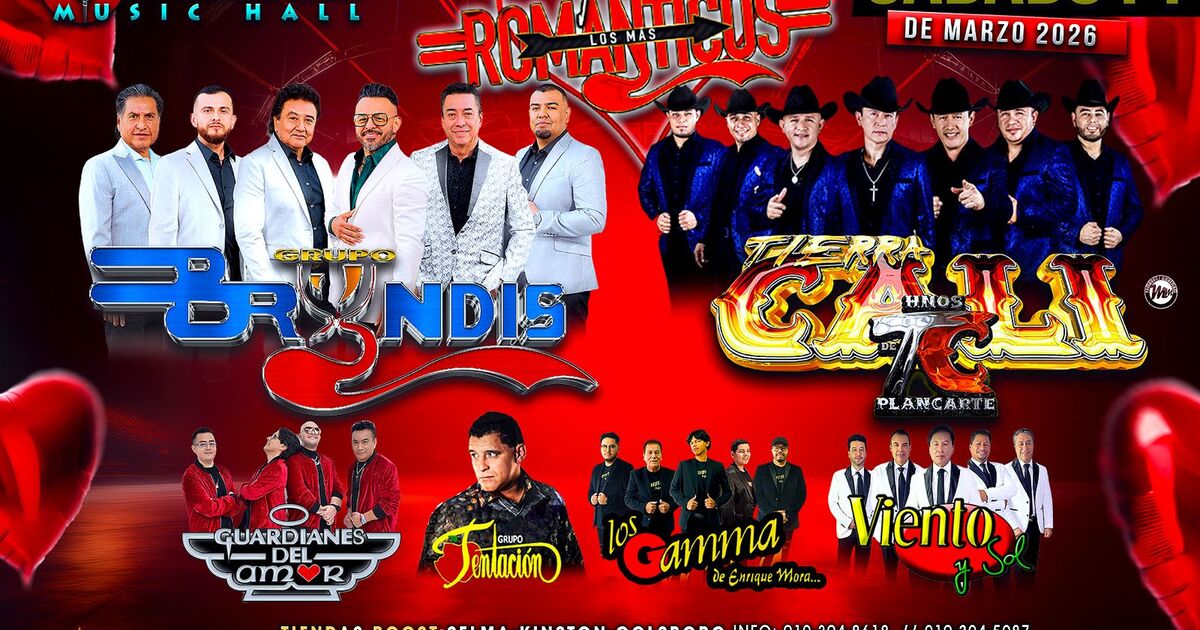 Grupo Bryndis-Tierra Cali-Guardianes del Amor-Grupo Tentacion-Los Gamma de Enrique Mora-Viento y Sol-Evolution Music Hall