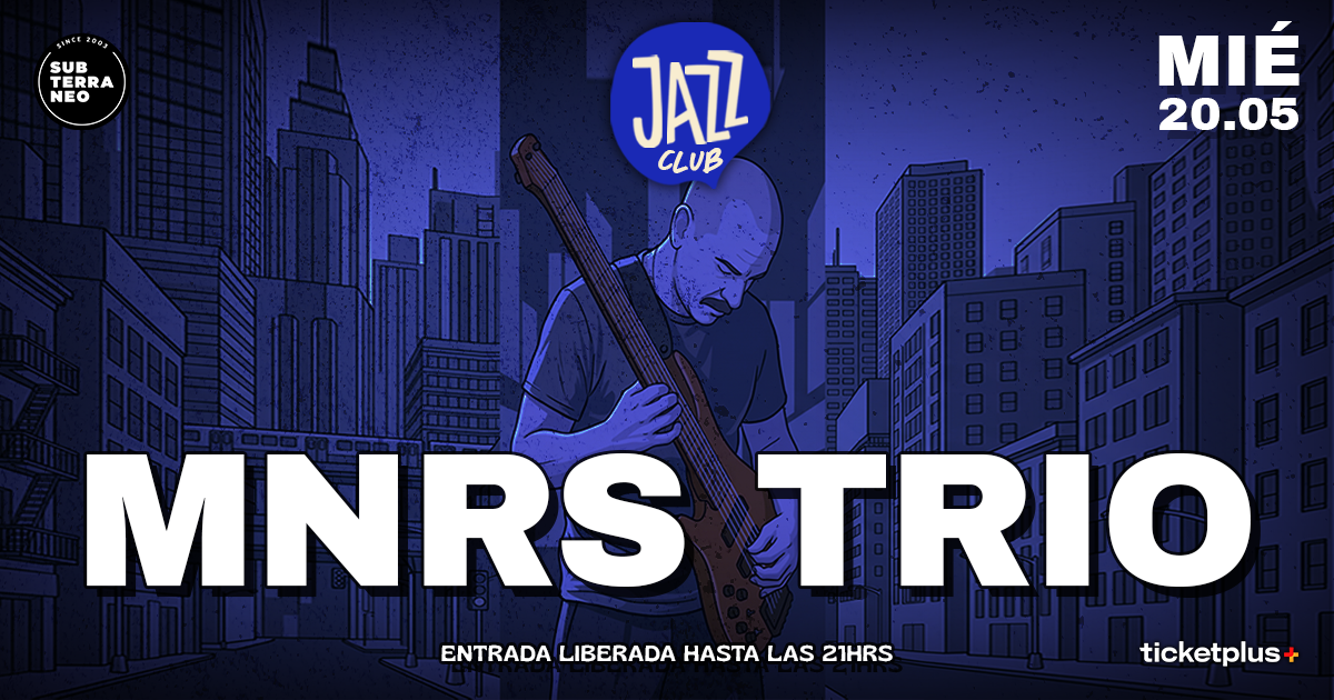 JAZZ CLUB 🎵 MIÉRCOLES 20 MAYO ★ Club Subterráneo