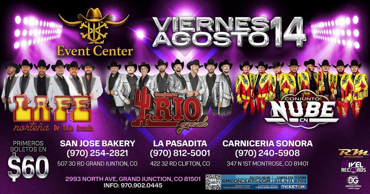 La Fe Norteña de Toño Aranda-Conjunto Rio Grande-Conjunto Nube-LUX