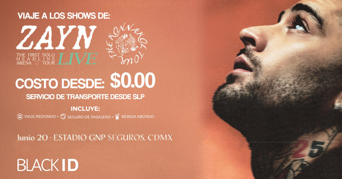 Viaje al show de Zayn en CDMX