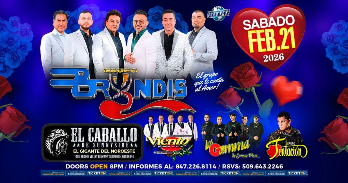 Grupo Bryndis-Viento y Sol-Los Gamma de Enrique Mora-Tentacion-El Caballo