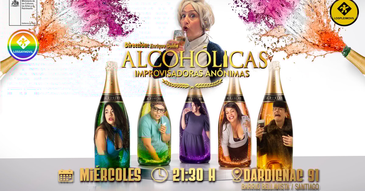 ALCOHOLICAS IMPROVISADORAS ANONIMAS-Versión Lelas