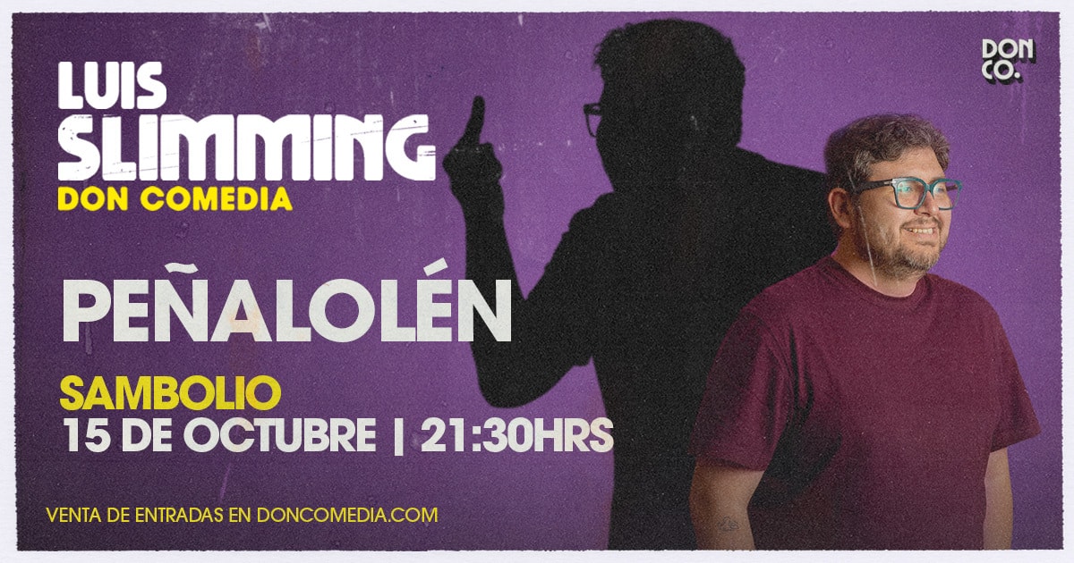 Luis Slimming / Sambolio Restobar / Peñalolén / 15 de Octubre / 21:30 hrs.