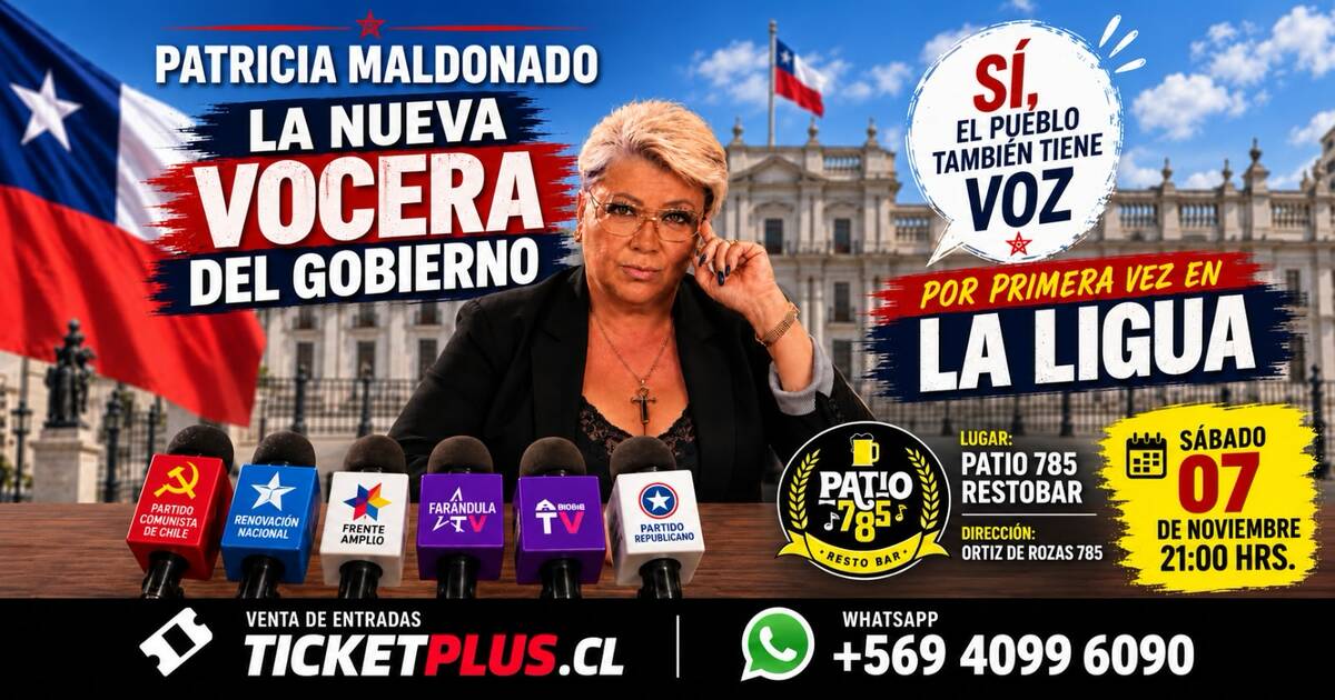 PATRICIA MALDONADO LA NUEVA VOCERA DE GOBIERNO - LA LIGUA