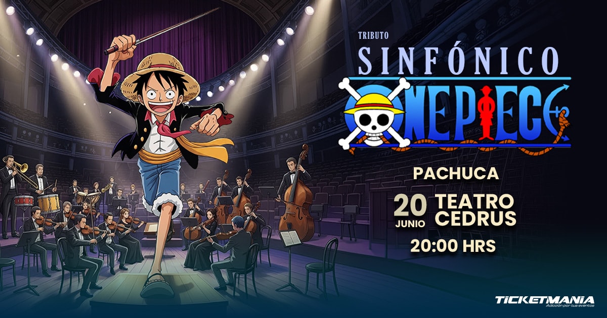 One Piece Tributo Sinfonico en Pachuca