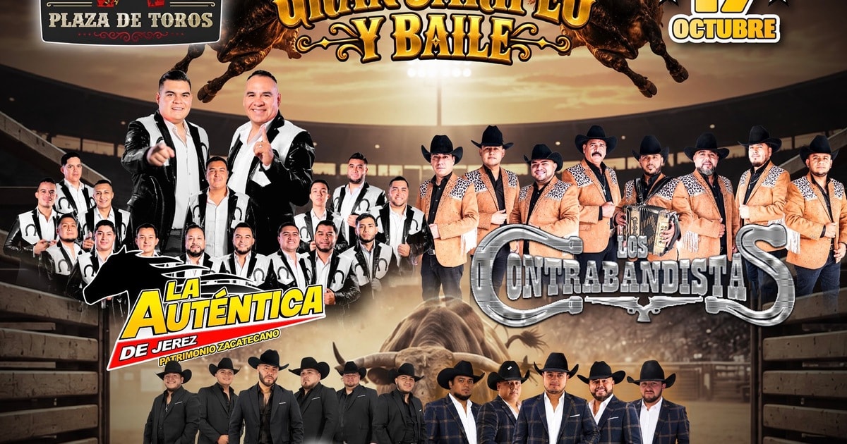 La Autentica de Jerez-Los Contrabandistas-La Altitud Nortena-El Poder de Ojinaga-Plaza de Toros R-3