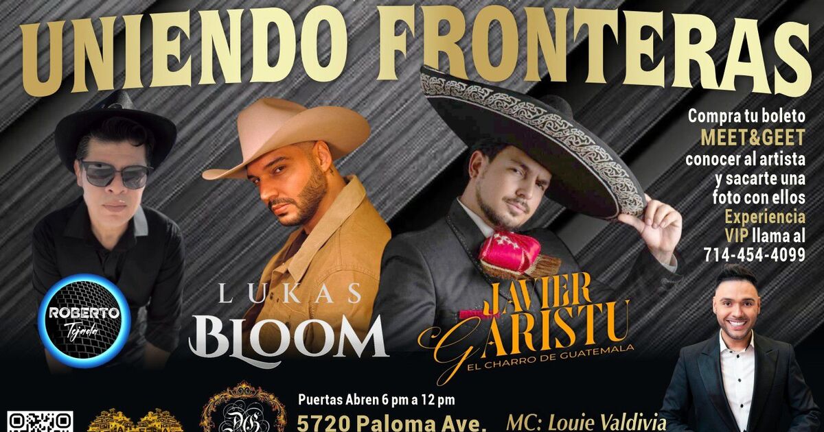 Uniendo Fronteras-Roberto Tejeda-Lukas Bloom-Javier Garistu