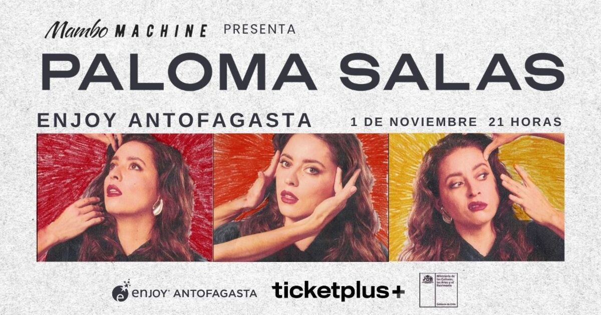 Paloma Salas en Enjoy Antofagasta
