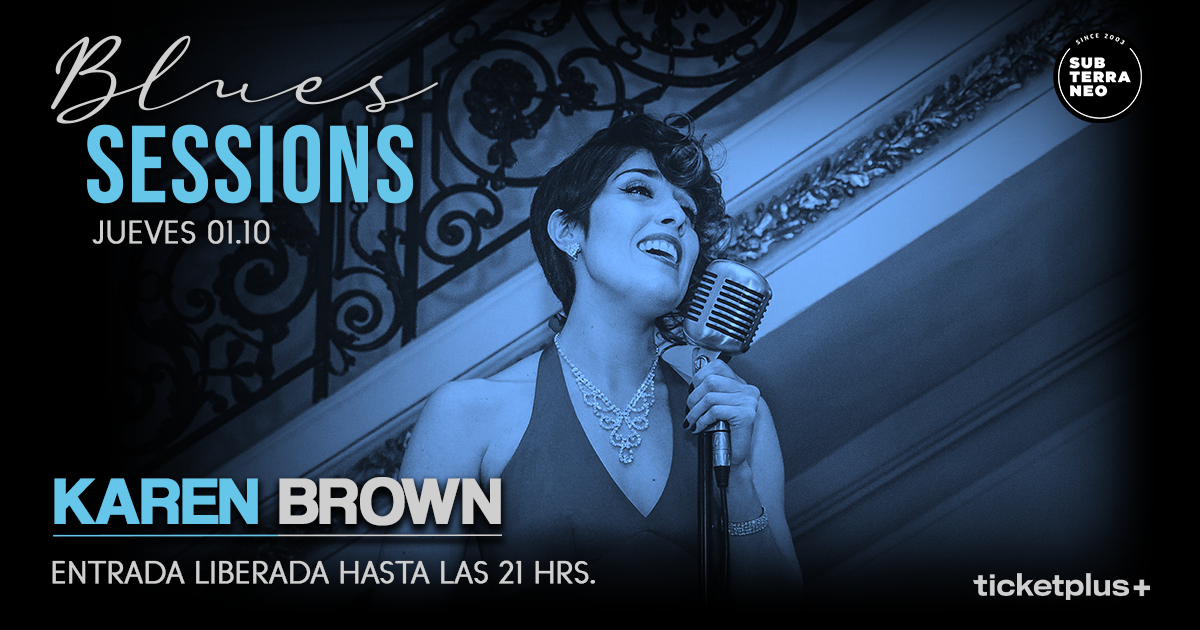 BLUES SESSIONS 🎵 JUEVES 01 OCTUBRE ★ Club Subterráneo 
