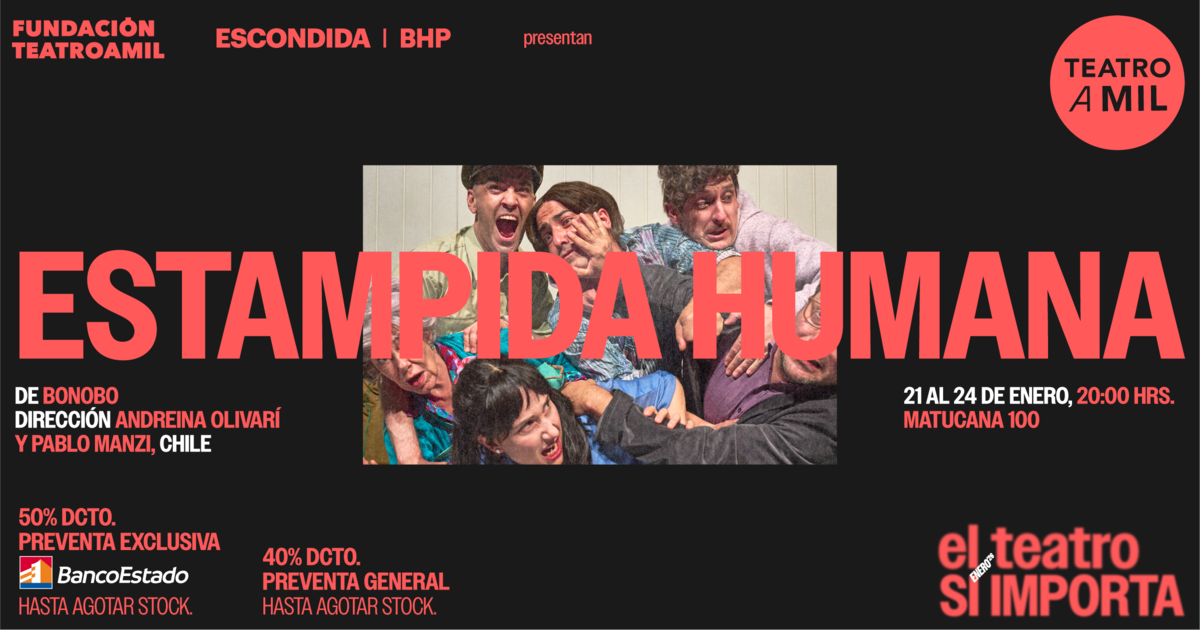 ESTAMPIDA HUMANA