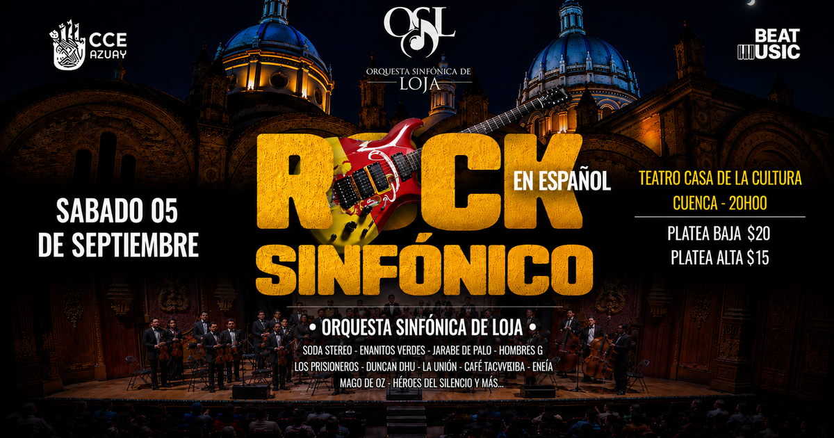 ROCK EN ESPAÑOL SINFÓNICO - CUENCA
