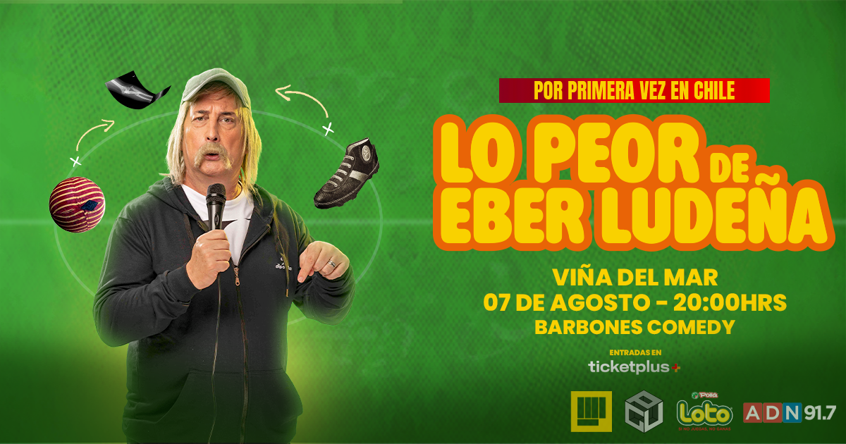 EBER LUDUEÑA EN CHILE / 7 DE AGOSTO VIÑA DEL MAR