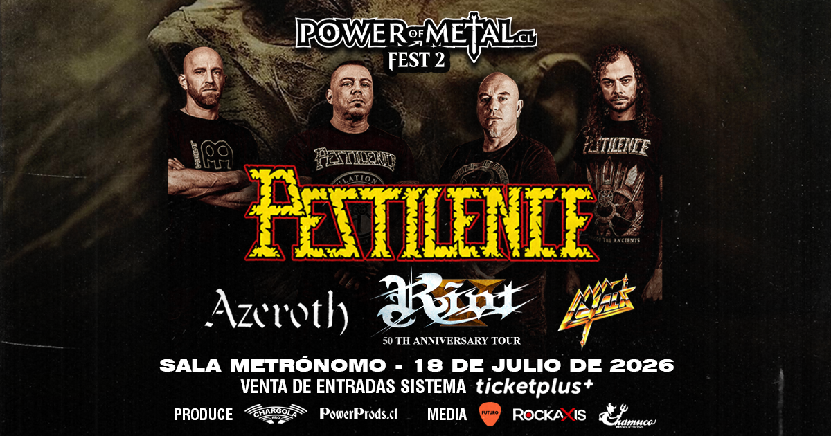  Pestilence y Riot - Powerofmetal Fest 2