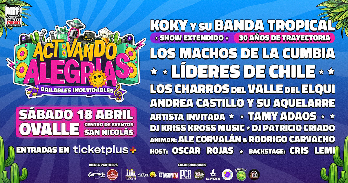  Activando Alegrías – Bailables Inolvidables