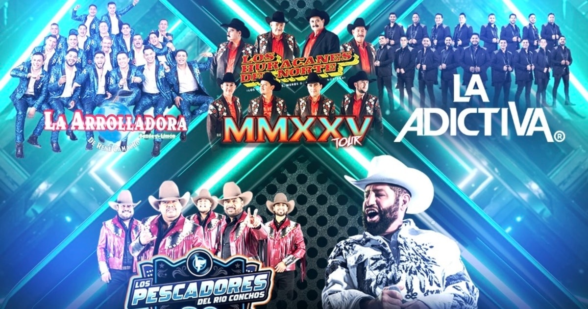 Noche Tequilera 2025 - La Arrolladora Banda El Limón - Pancho Barraza - La Adictiva-Los Huracanes Del Norte - MMXXV - Los Pescadores Del Rio Conchos - Complex 