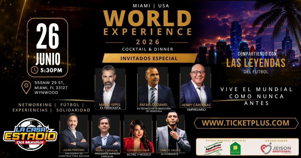 World Experience 2026 - Fundacion Jeison Aristizabal