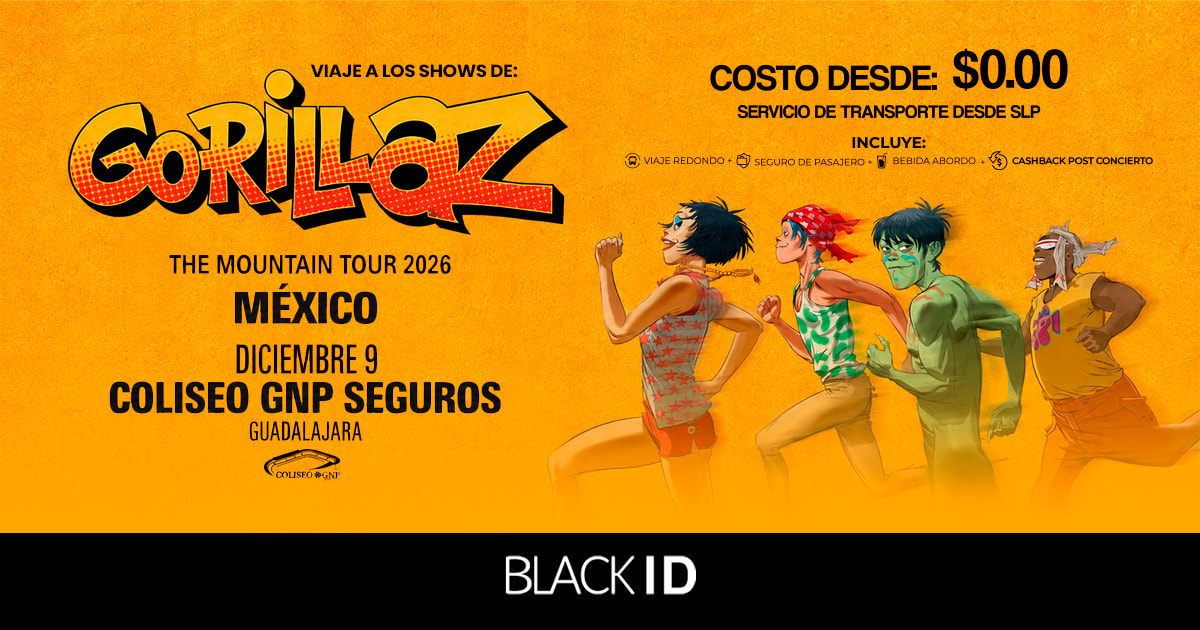 Viaje desde SLP al show de Gorillaz en GDL