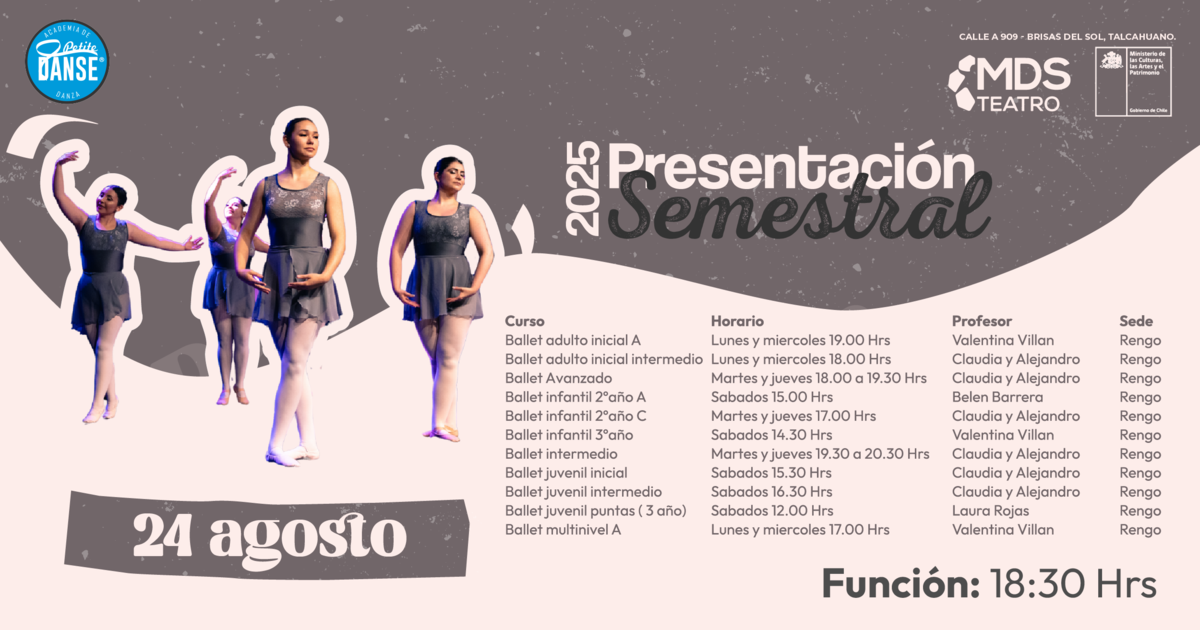Presentación Semestral 2025 - Función 5