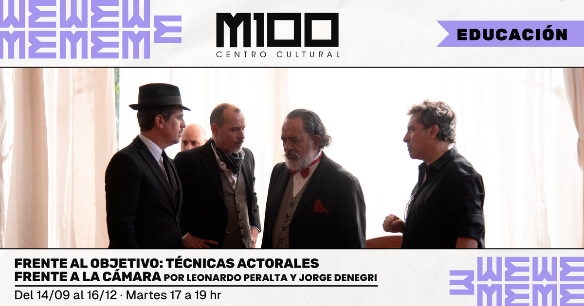 Frente al objetivo: técnicas actorales frente a cámara
