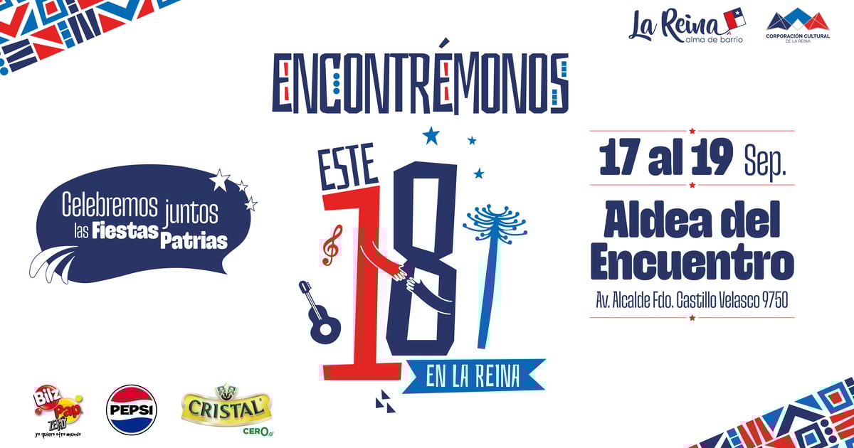  Encontrémonos este 18 en La Reina