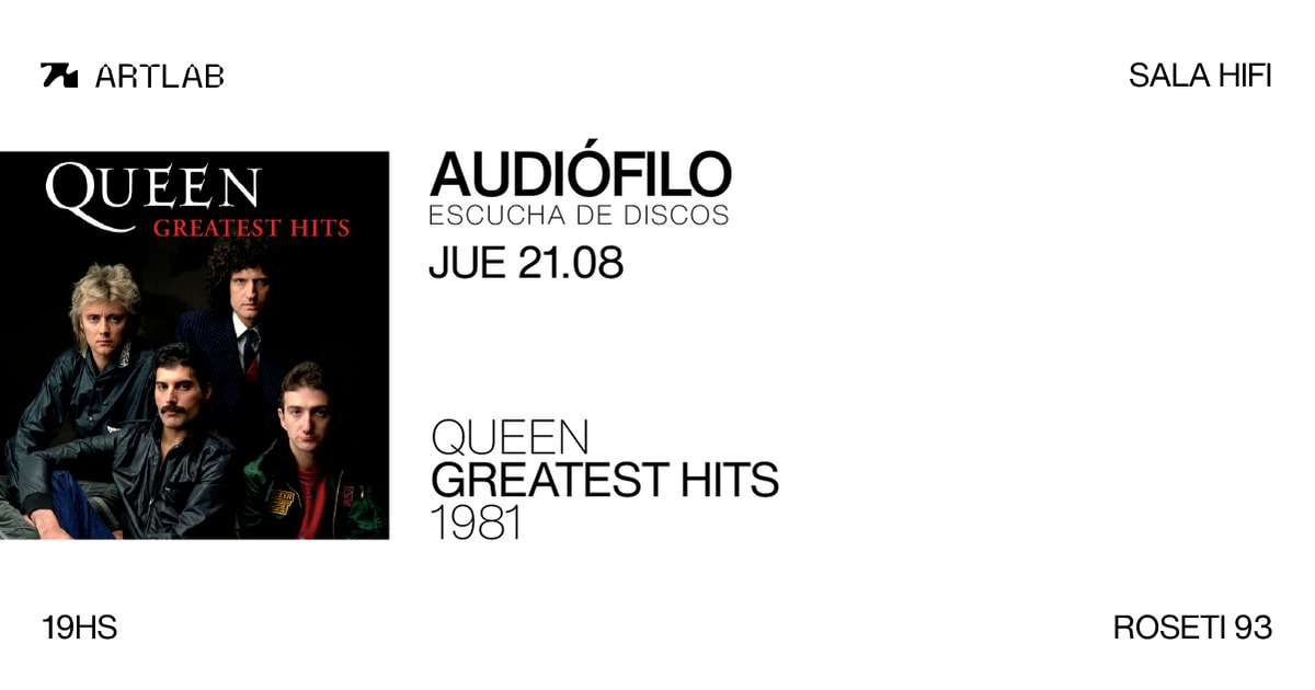 Escucha de Discos - Queen - Greatest Hits (1981)
