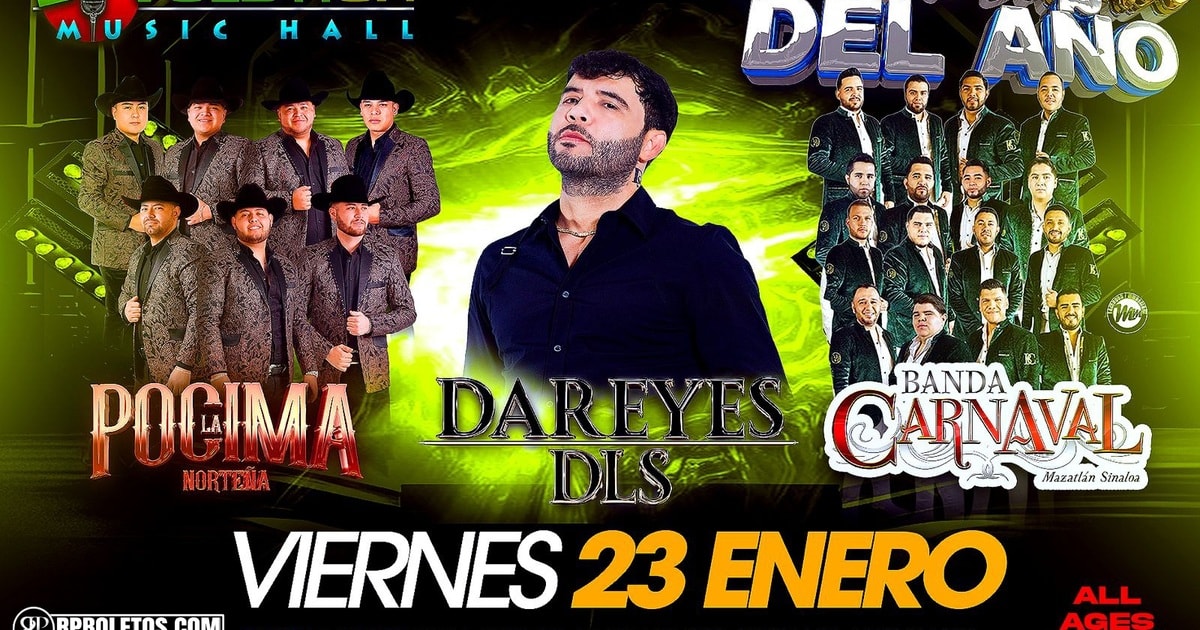 Dareyes de la Sierra-Banda Carnaval-Pocima Norteña-Evolution Music Hall-Wilson NC
