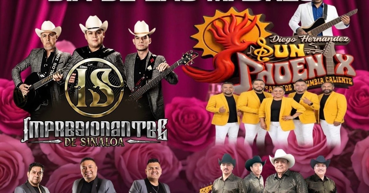 Domingos de Tardeadas-Dia de las Madres-Los Irresistibles de Sinaloa-Diego Hernandez Sun Phoenix-Richard y Los Infieles-Los Rumores del Norte