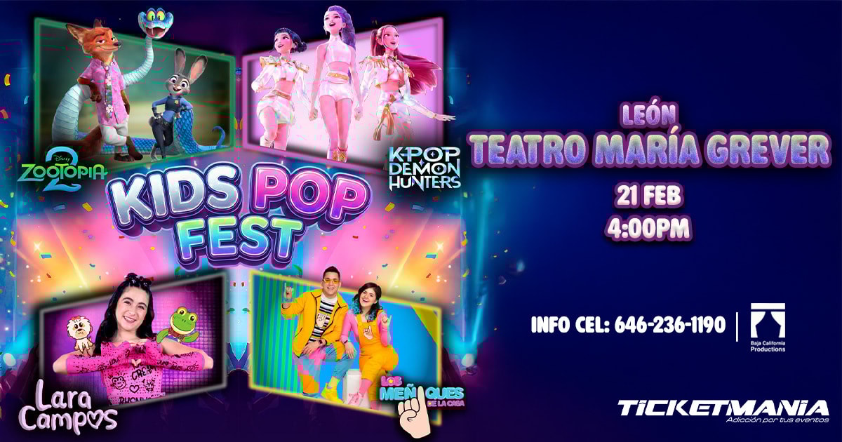 Kids Pop Fest en León