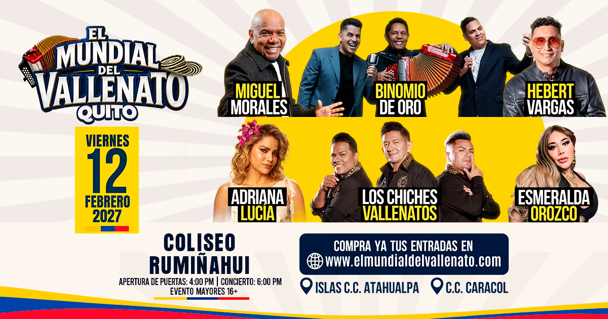El Mundial del Vallenato UIO 2027