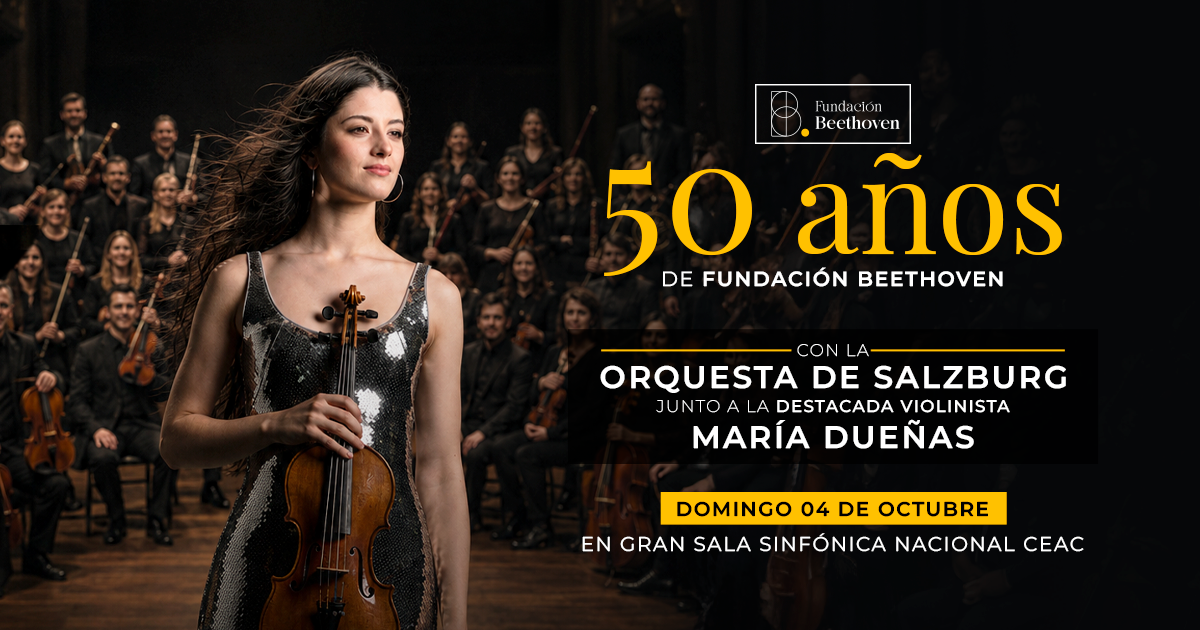 Concierto Internacional de Conmemoración de los 50 años de historia de la Fundación Beethoven