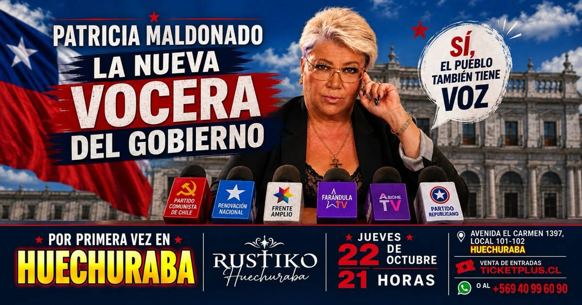 PATRICIA MALDONADO LA NUEVA VOCERA DE GOBIERNO - HUECHURABA