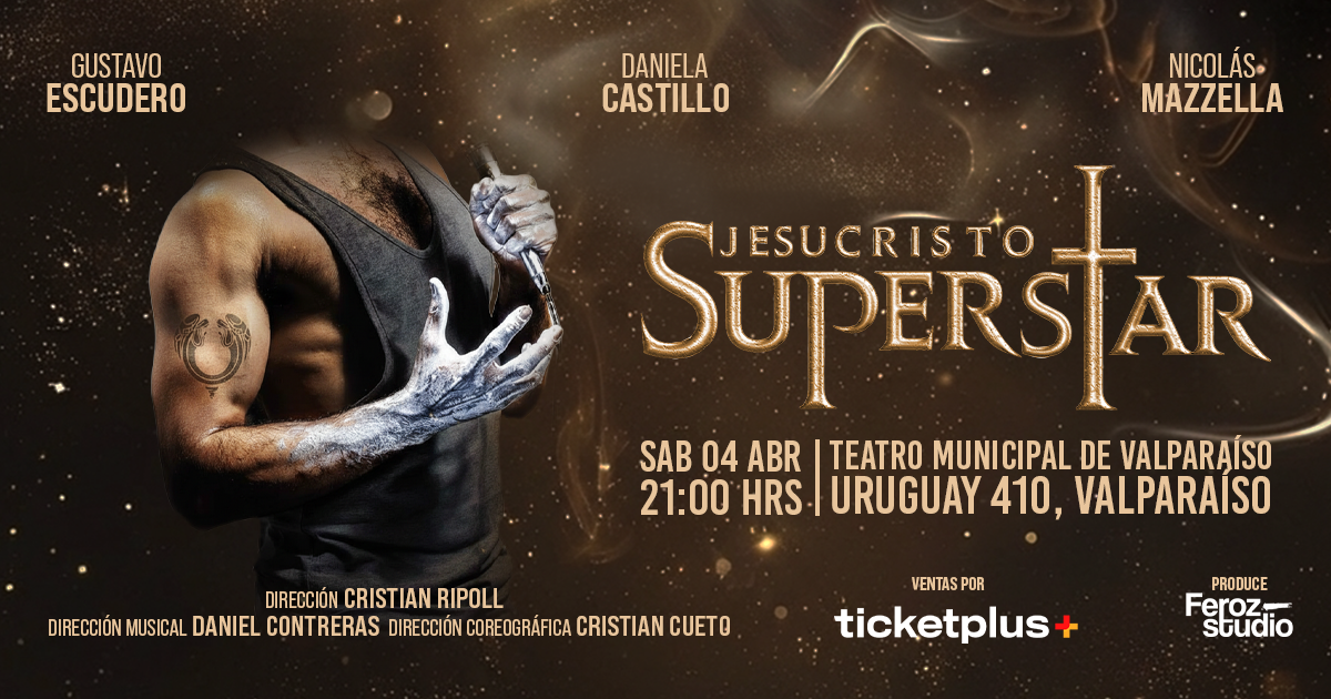 Jesucristo SuperStar en Teatro Municipal de Valparaíso