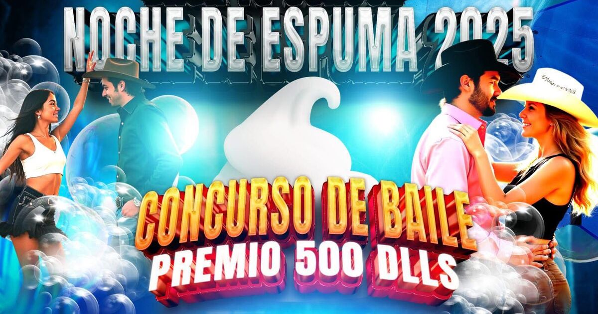 Noche de Espuma-Concurso de Baile