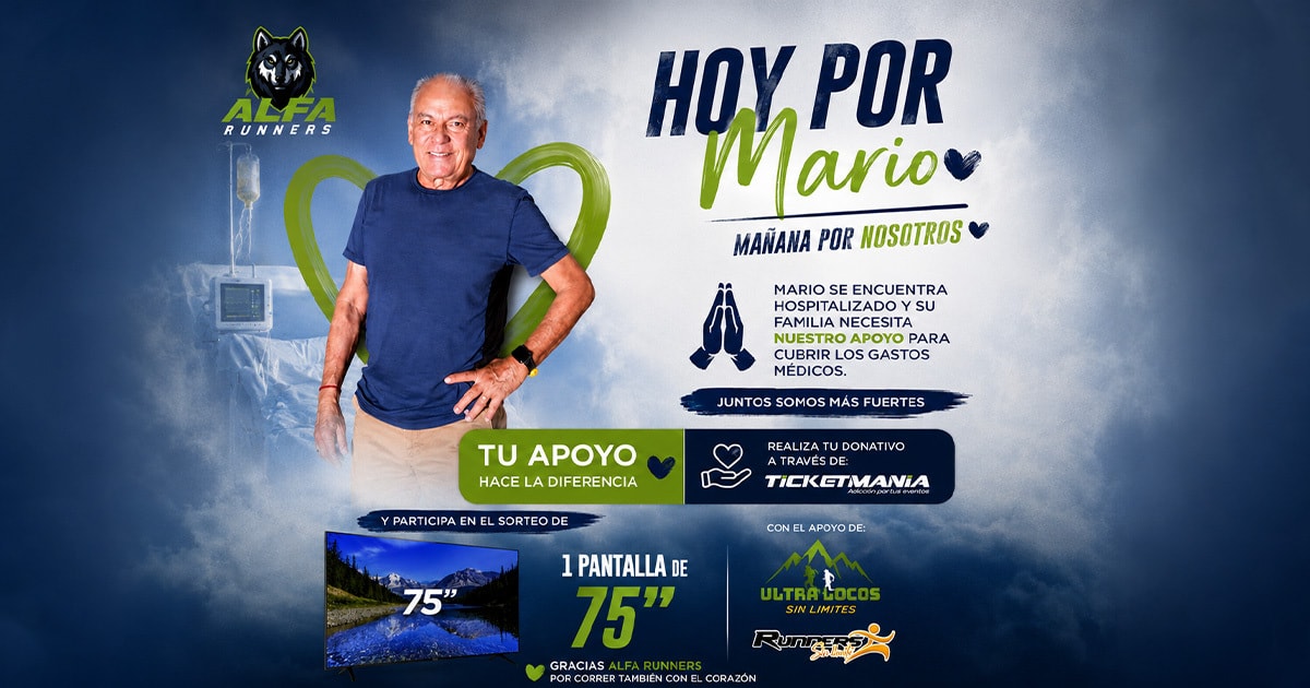 Rifa ente amigos: Hoy por Mario, mañana por nosotros en SLP