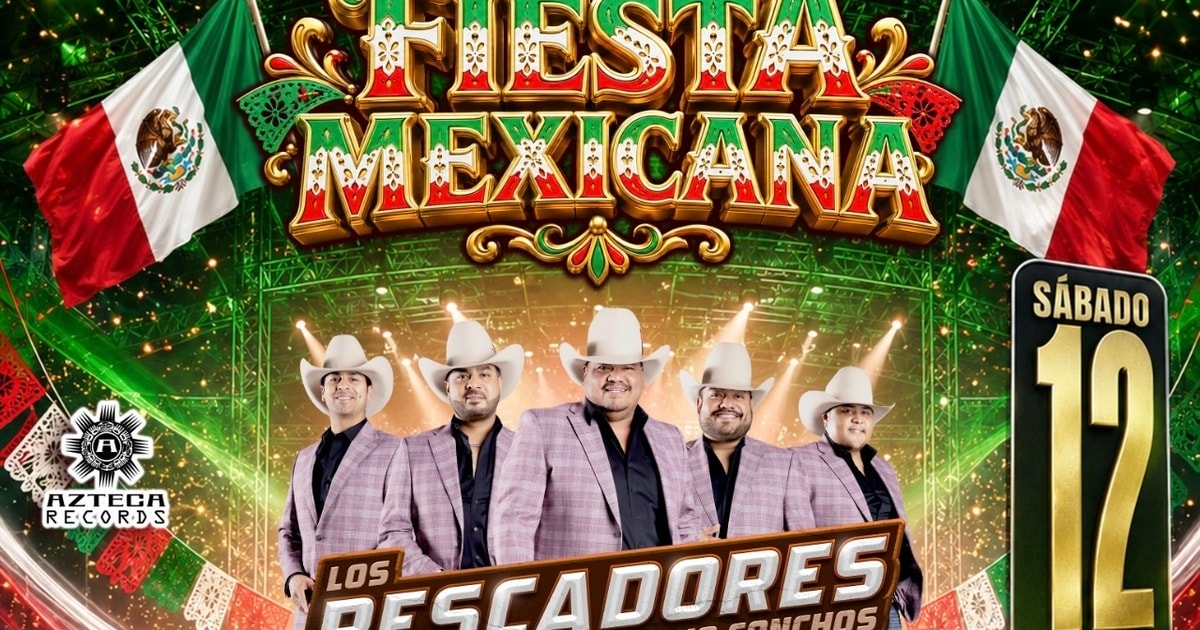 Los Pescadores Del Rio Conchos-La Original Banda Maguey-Banda Mach-Fiesta Mexicana