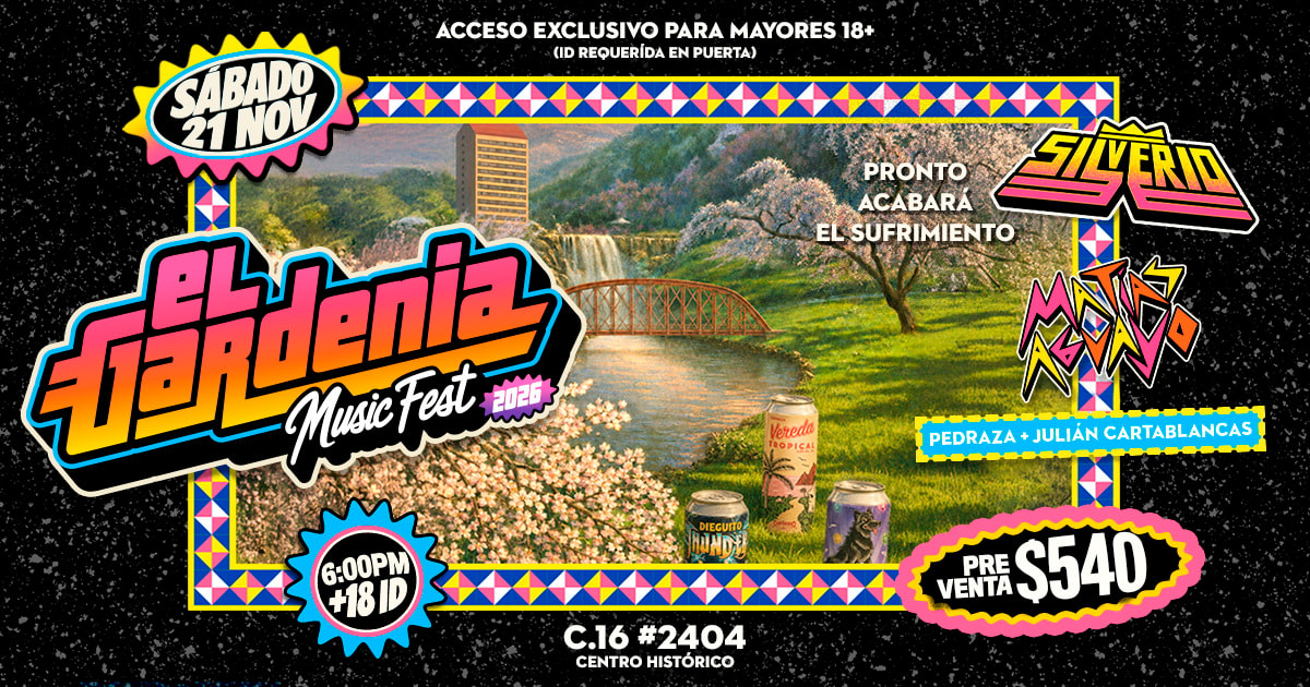 CUU - EL GARDENIA FEST 2026