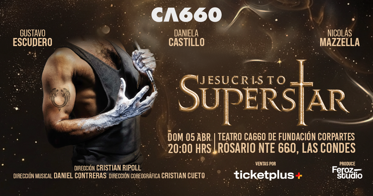 Jesucristo SuperStar en CA660 de la Fundación Corpartes