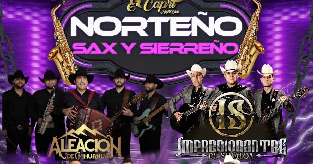 Domingo Norteño-Sax y Sierreño-Aleacion de Chihuahua-Impresionantes de Sinaloa-Richard y los Infieles-Los Rumores del Norte