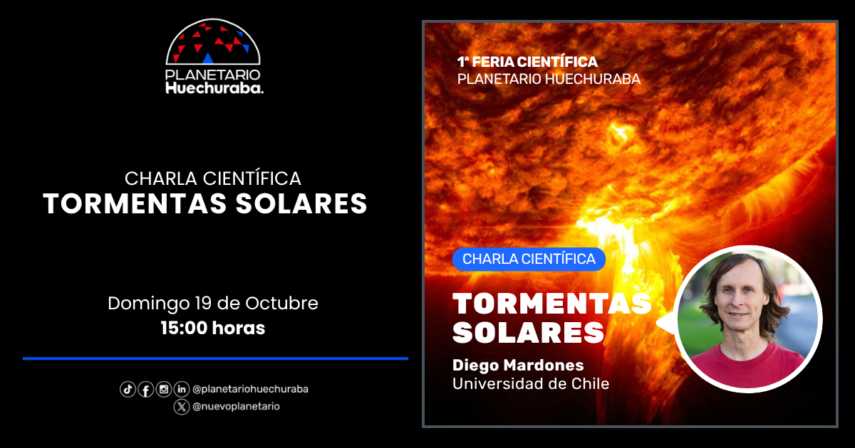 FERIA CIENTÍFICA: CHARLA: TORMENTAS SOLARES