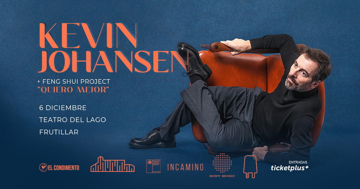 KEVIN JOHANSEN en Teatro Del Lago Frutillar