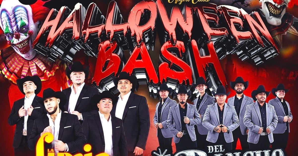 Halloween Bash-La Furia del Bravo-Del Rancho Al Norte-La Potencia del Valle