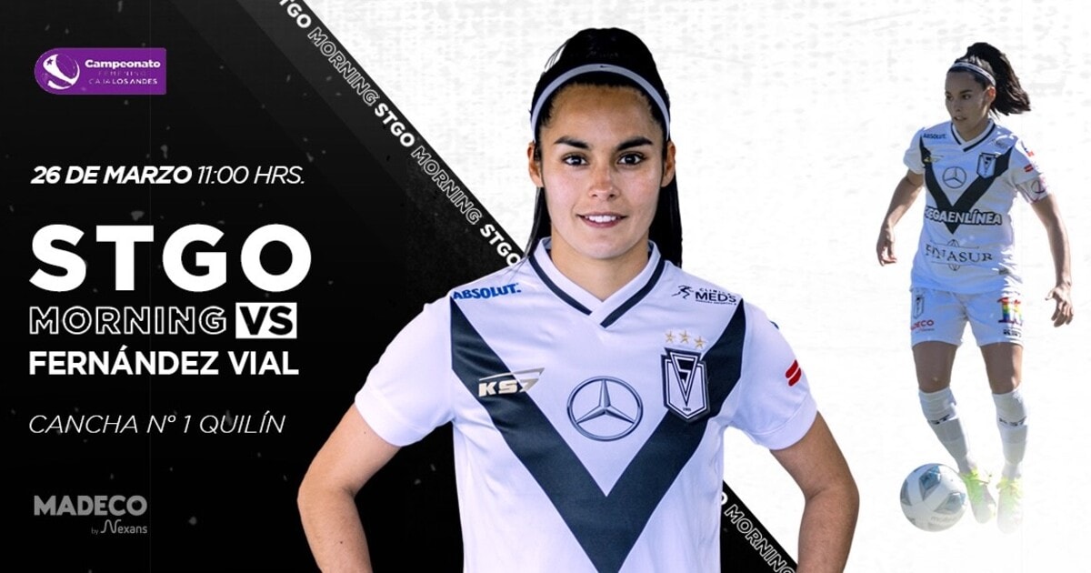 Streaming Santiago Morning Femenino vs Fernandez Vial // Sábado 26 de Marzo