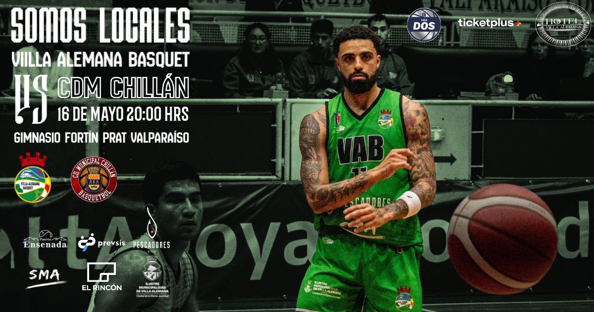 Villa Alemana Basquet vs CD Municipal Chillán