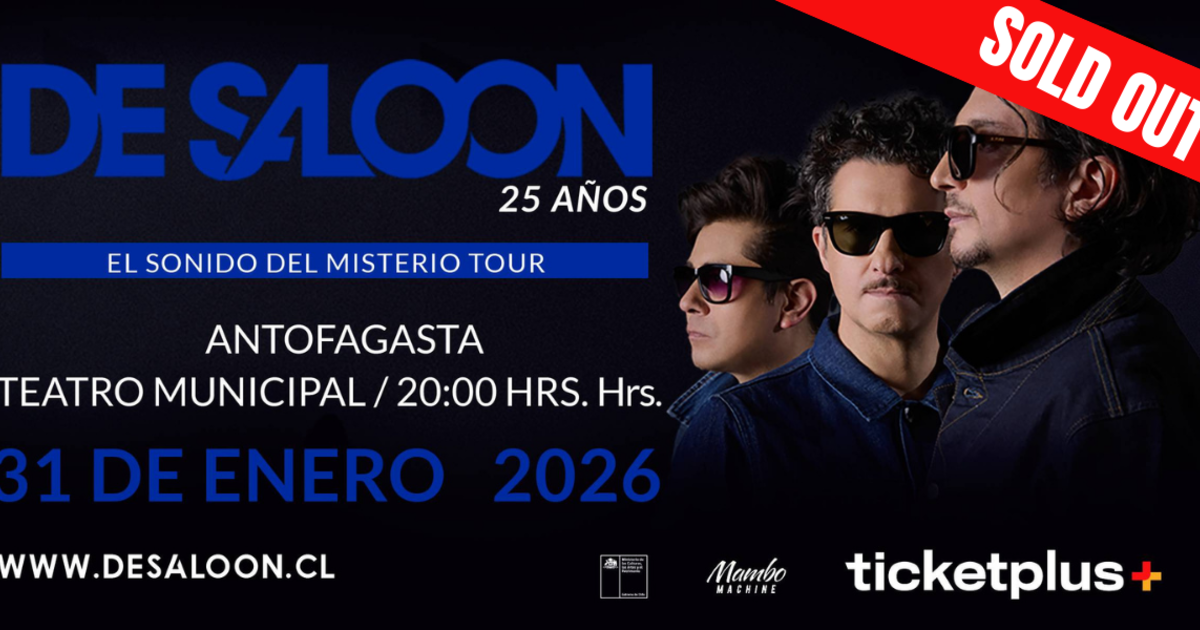  DE SALOON -  EL SONIDO DEL MISTERIO TOUR