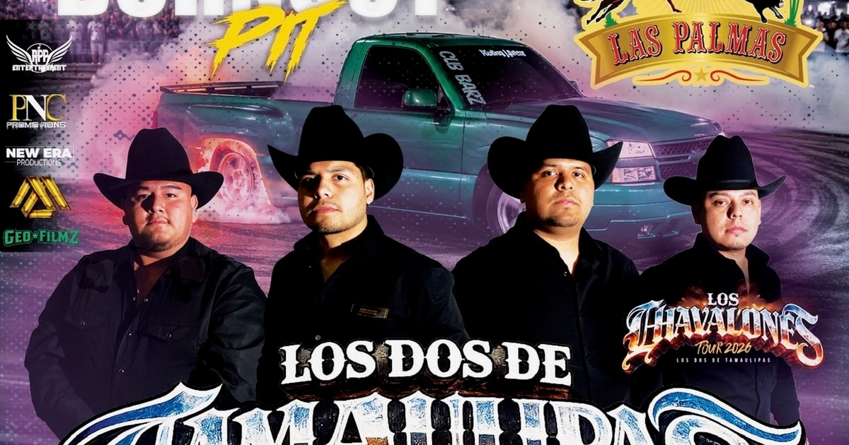 Burnout Pit-Los Dos De Tamaulipas-Cuarto de Milla-Los Originales de San Juan-Rodeo Las Palmas