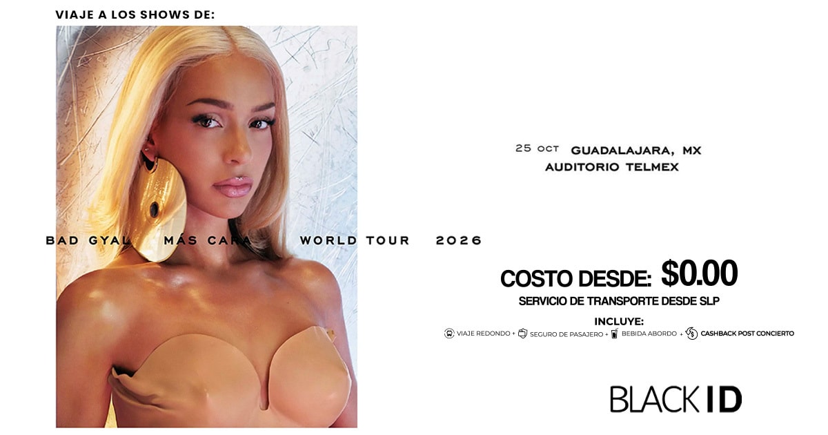 Viaje al show de Bad Gyal en GDL